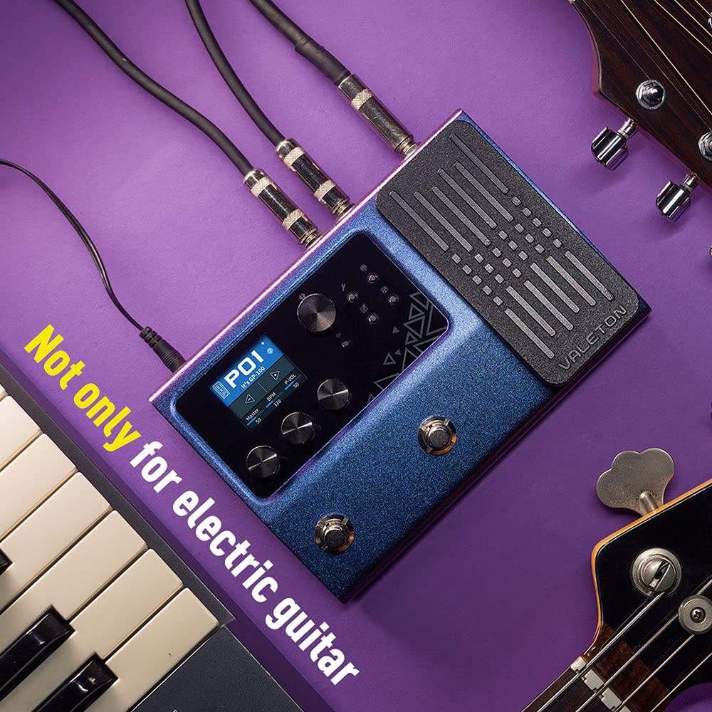 Valeton GP-100 Guitar Bass Amp Modeling IR Cabinets Simulation Multi Language...