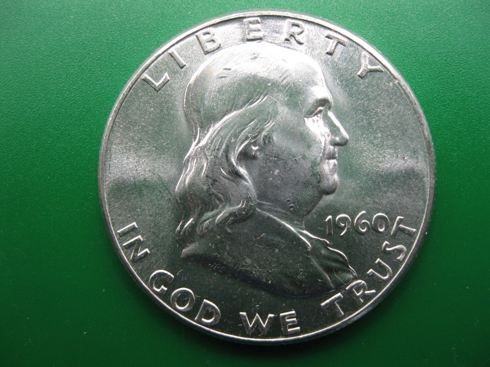 1960 Franklin Half Dollar Ch/Gem BU FBL!