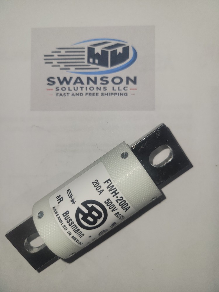 Bussmann FWH-200A 200A Amp Fuse Semiconductor