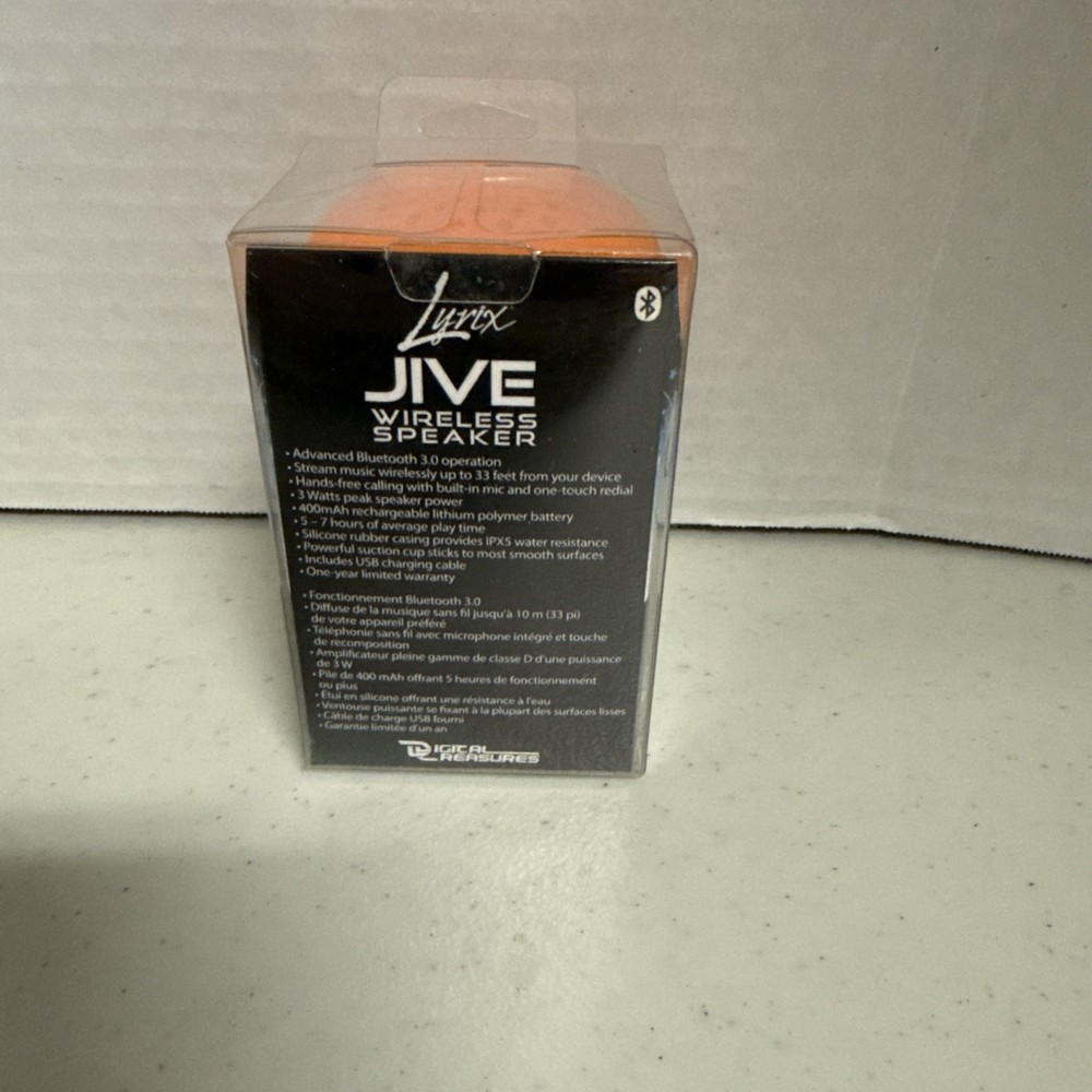 Water Resistant Mini Speaker Jive Lyrix Green