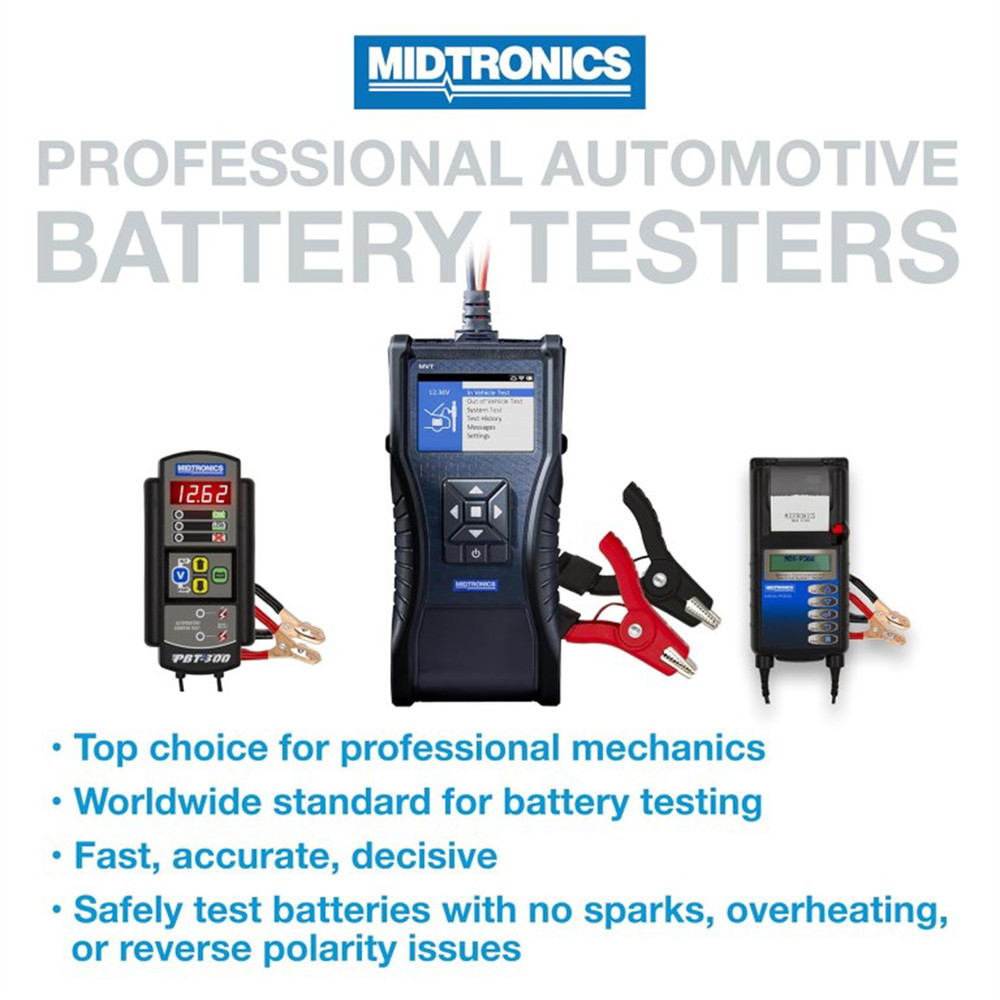 Midtronics Battery and Electrical System Analyzer MDX-AI- 30 foot Cable with Mue