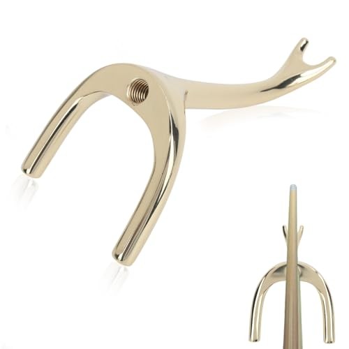 Pool Cue Bridge Head, Imitation Elephant Nose Billiards Stick Fork Holder