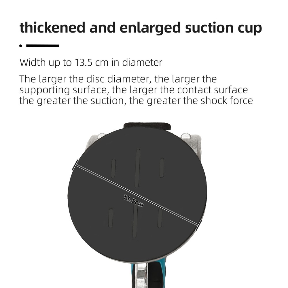 Tile Vibration Machine 6 Speeds Hand-held Tile Tiling Vibrating Tool Suction Cup