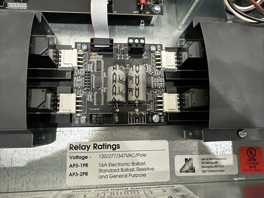 ⚡️Intelligent AP3-4X Apprentice3 Lighting Control Panel 120/277 1-Phase 1Amp⚡️