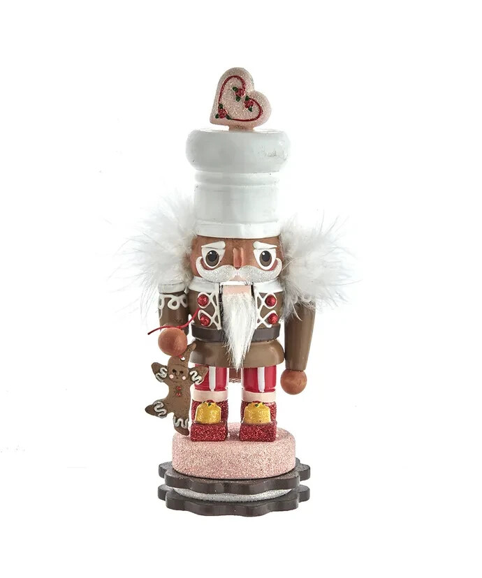 7.8" Hollywood Nutcrackers™ Chubby Gingerbread Nutcracker C8083  w