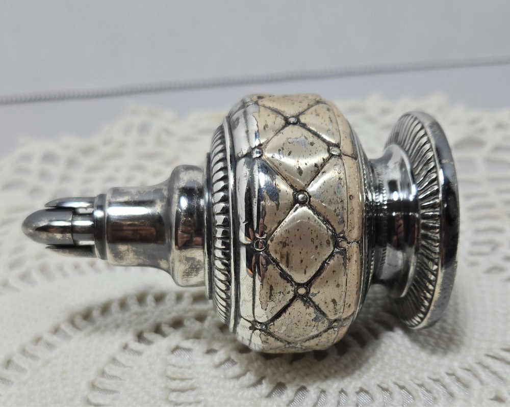 Ronson Gloria Silver Plated Table Lighter (C5 OCC)