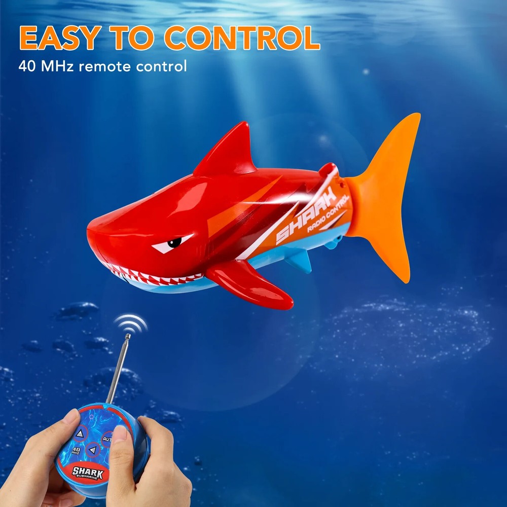 RC Micro SHARK Robo Fish MINI SHARK -GRAY-