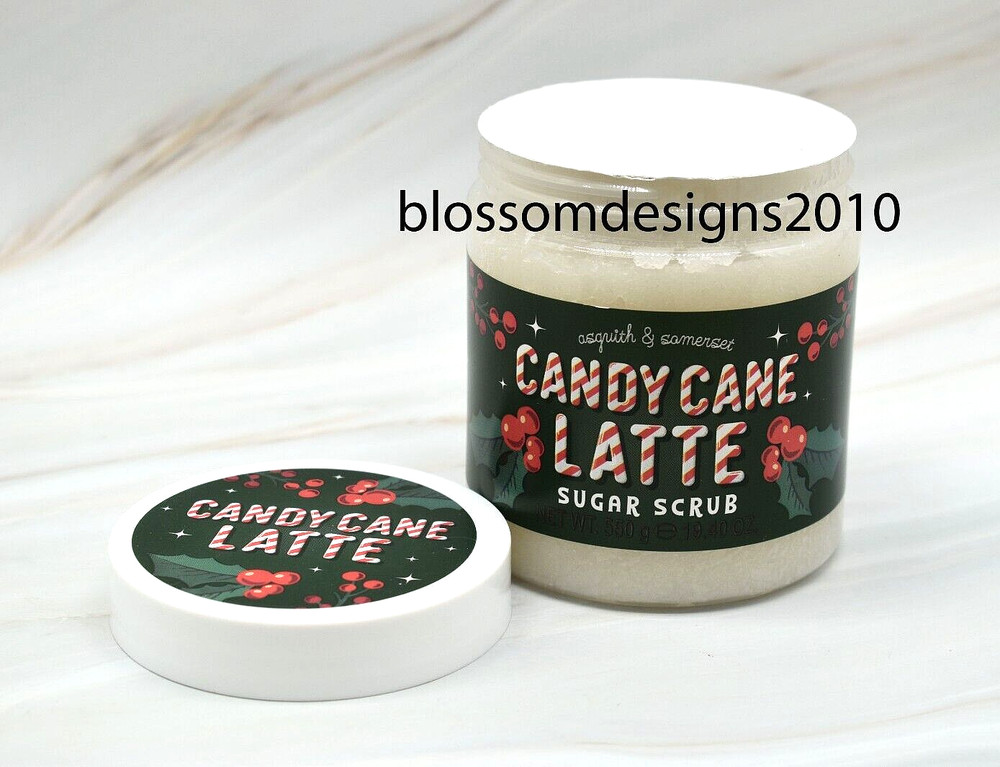 ASQUITH & SOMERSET Candy Cane Latte Sugar Scrub