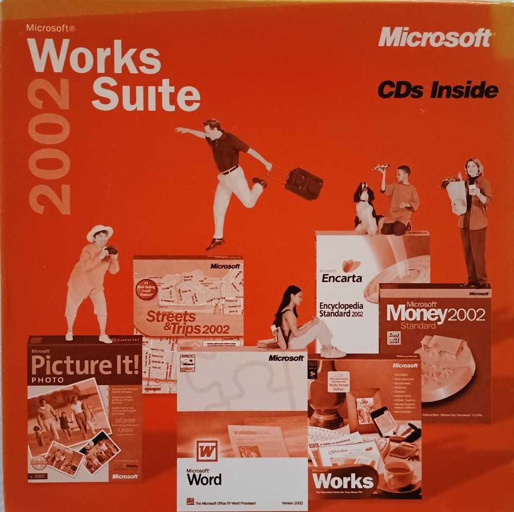 Microsoft Works Suite 2002 With Product Key