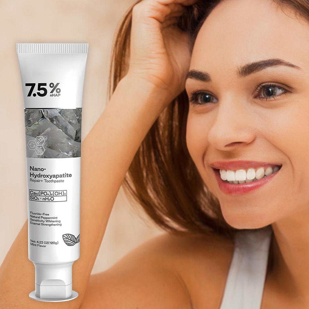 Nano Hydroxyapatite Toothpaste 120g Teeth Whiten Toothpaste Natural Serviceable