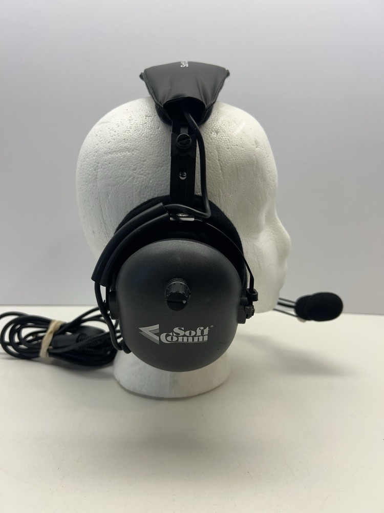 Softcomm Silver Edition C-60 Aviation Headset