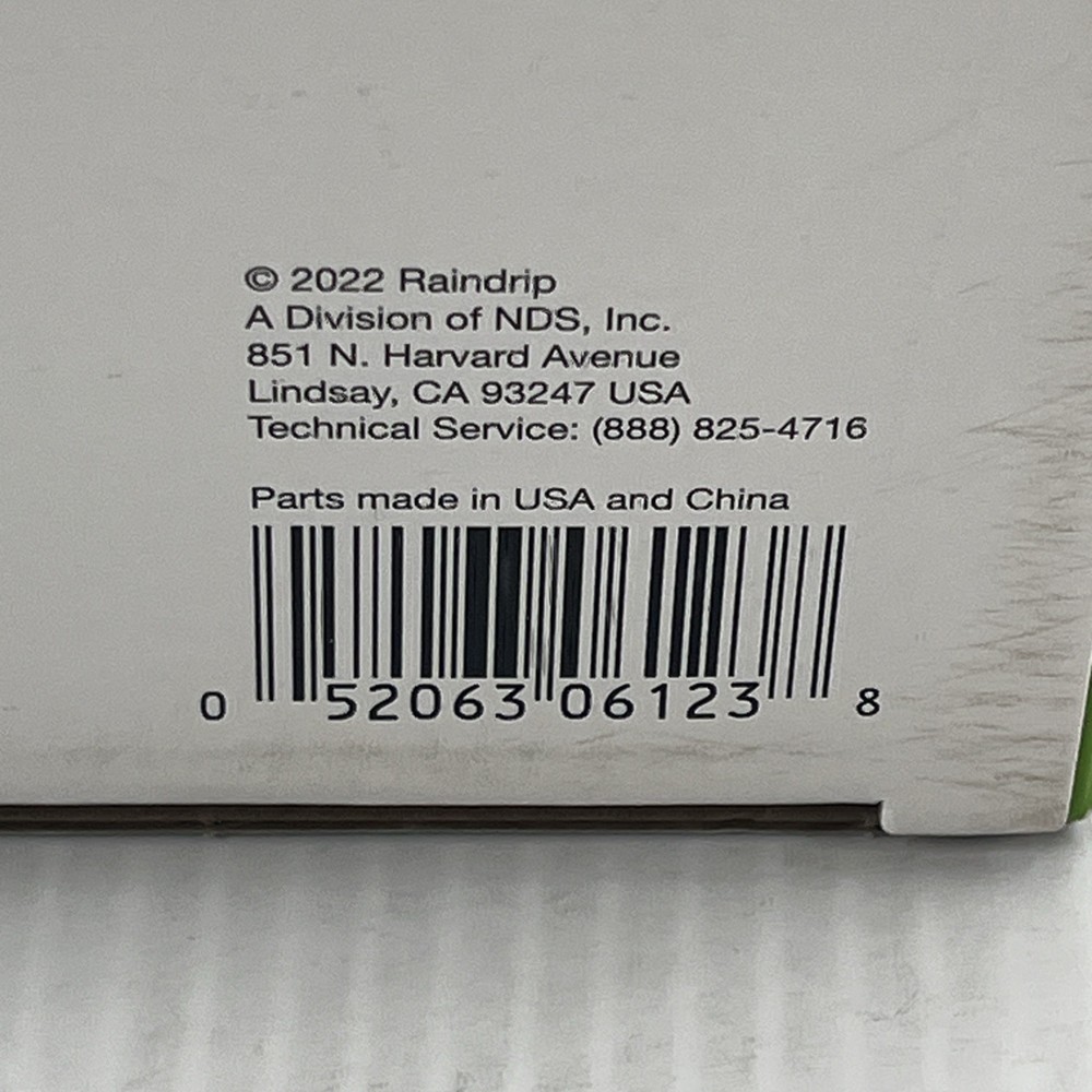 Raindrip Universal Spray-to-Drip Conversion Kit RS2DC Easy Install. {26}.