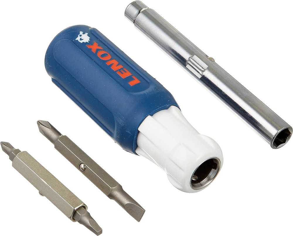 LENOX Tools Screwdriver, 9-In-1 Multi-Tool (23932) , Blue