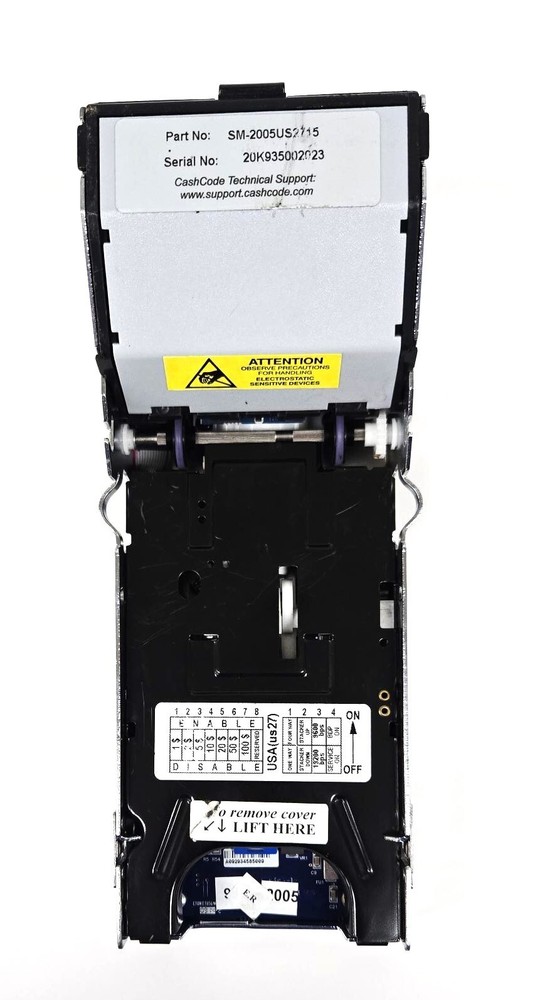 USED CASHCODE BILL VALIDATOR SM2005