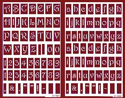Over 'n' Over Reusable -Stick Etching Stencil for Glass or Stamping | Bundle ...