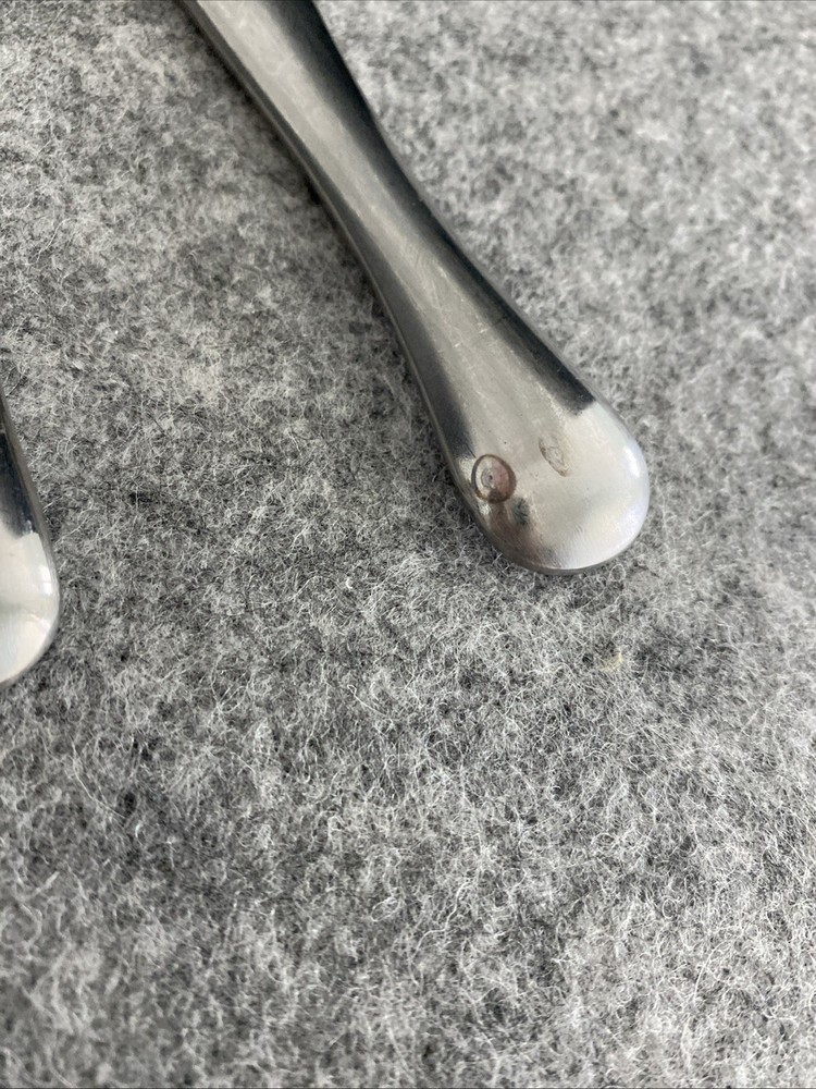 4 Retroneu 18/10 Stainless SILHOUETTE Flatware Modern Solid Knives