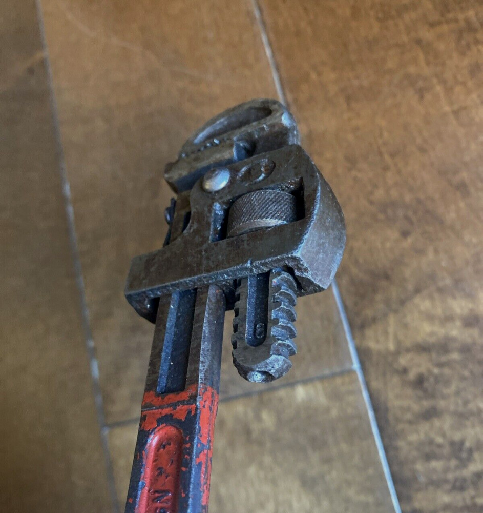 Vintage 8" Globemaster Monkey Pipe Wrench Made In Spain