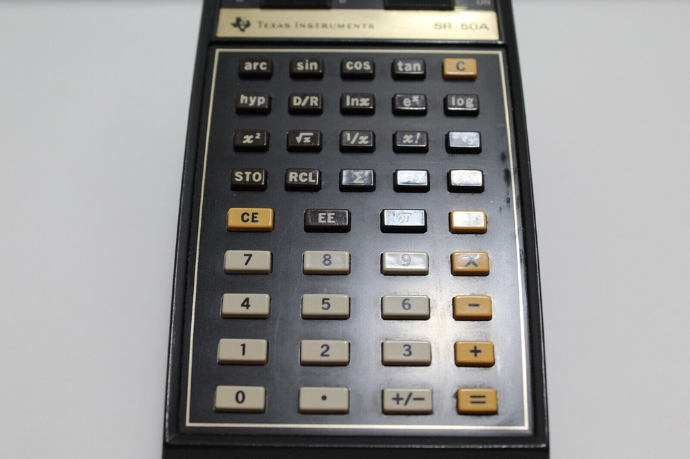 Texas Instruments SR-50A Vintage Calculator - Not Tested