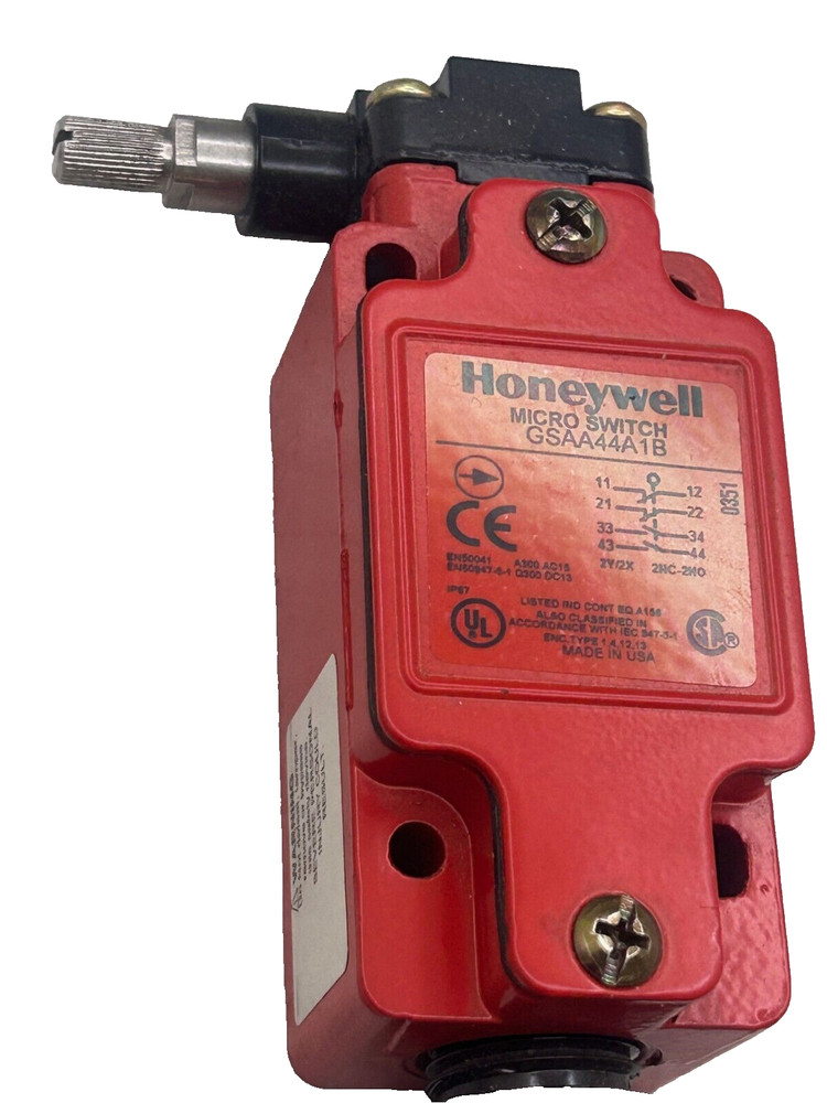 Honeywell MICRO SWITCH GSAA44A1B New/Nos