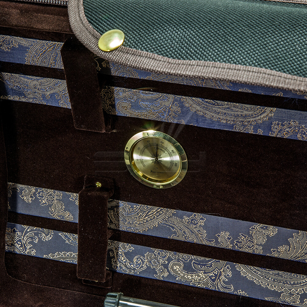 Professional Violin Oblong Rectangular Case 4/4 Size 4 Bow Holders 4/4 Full Size