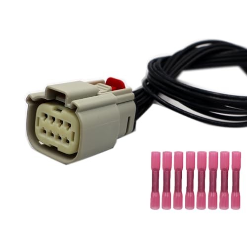 Full LED 8-Wire Headlight Connector Compatible with Dodge Durango SRT 2021