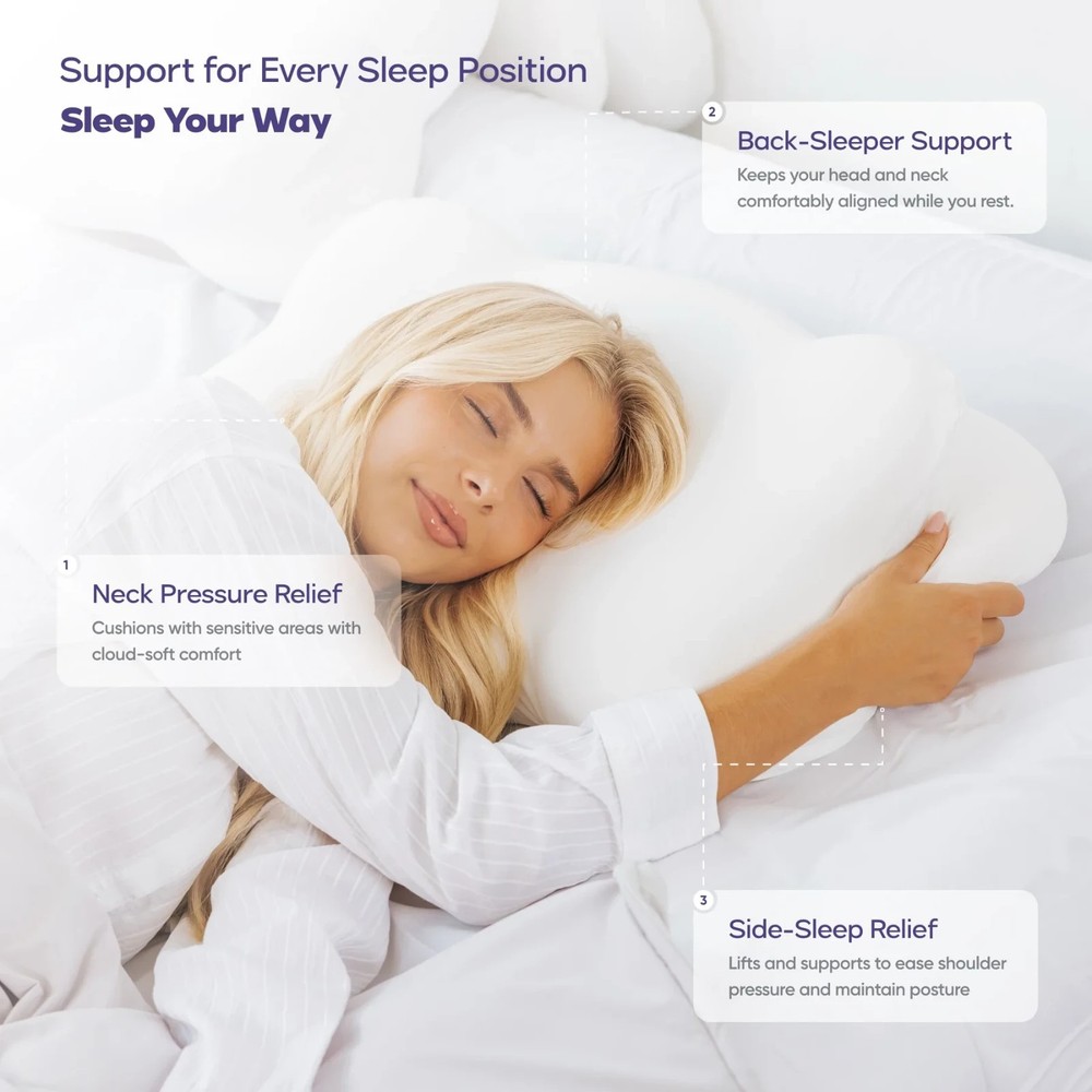 mellow cloud align pillow (Regular) 5 ft 7 & under