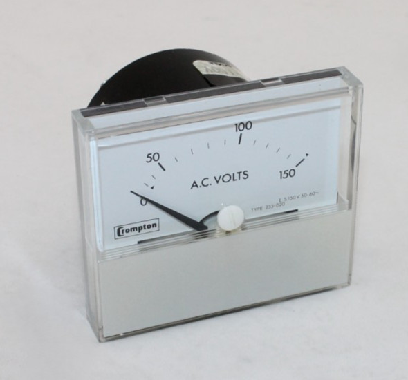 Crompton 223-02 VA-PZPZ Panel Meter (No Hardware)