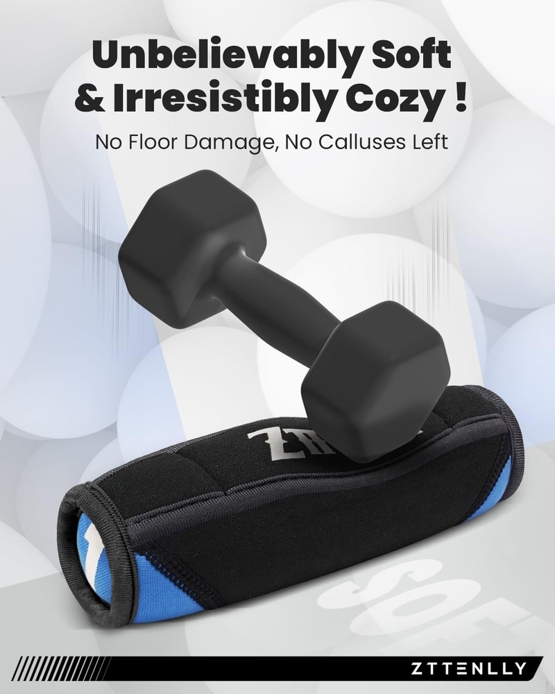 Hand Weights Sets for Walking -Light Gray 3lb Large size Soft Walking Weights...