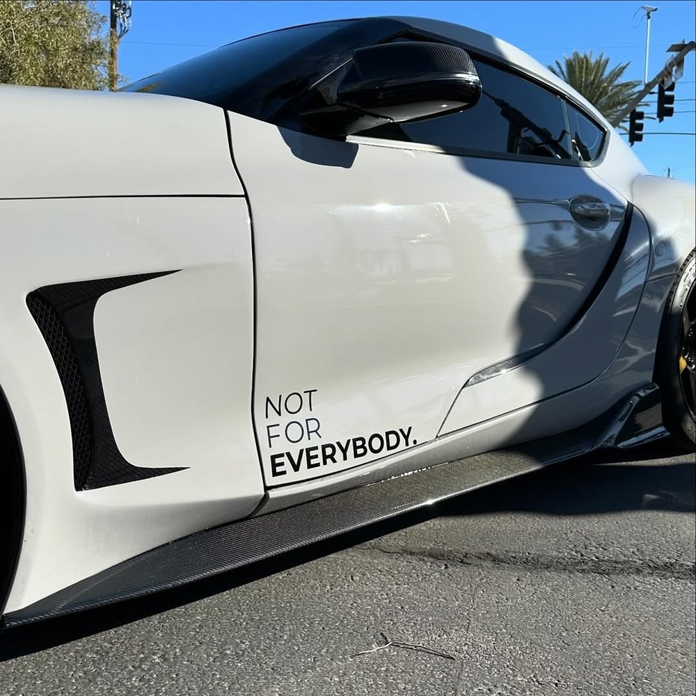 NOT FOR EVERYBODY DECAL