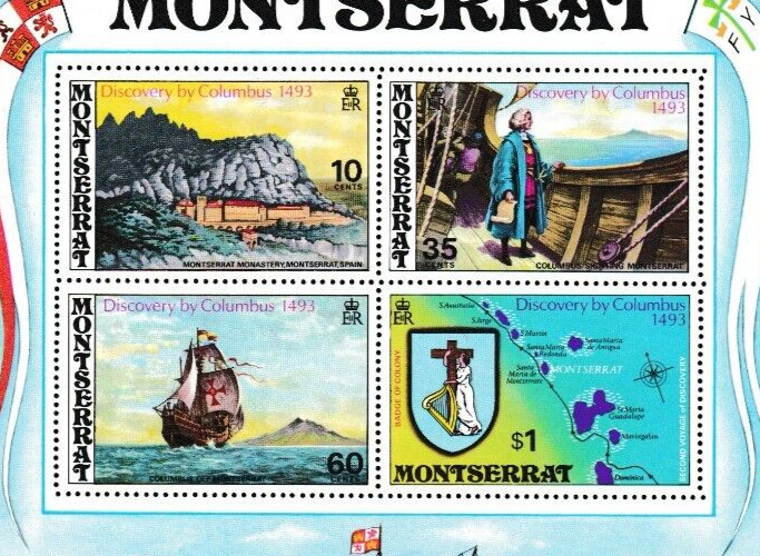 Montserrat Year Set 1973 MNH Complete Year Set Z2043