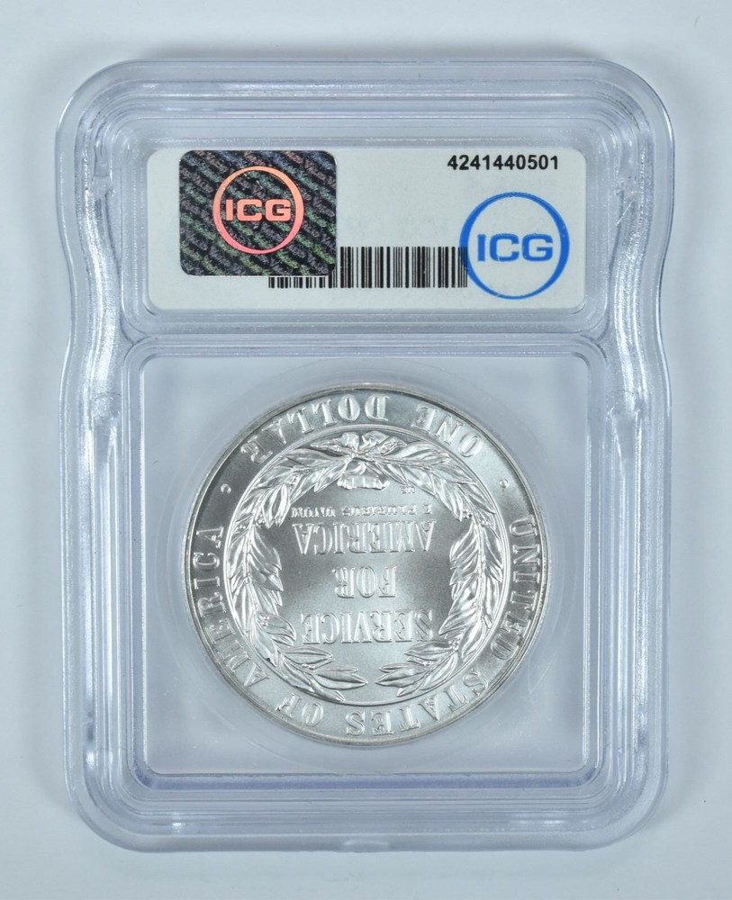 1996-S Community Service Commemorative Silver Dollar MS70 ICG
