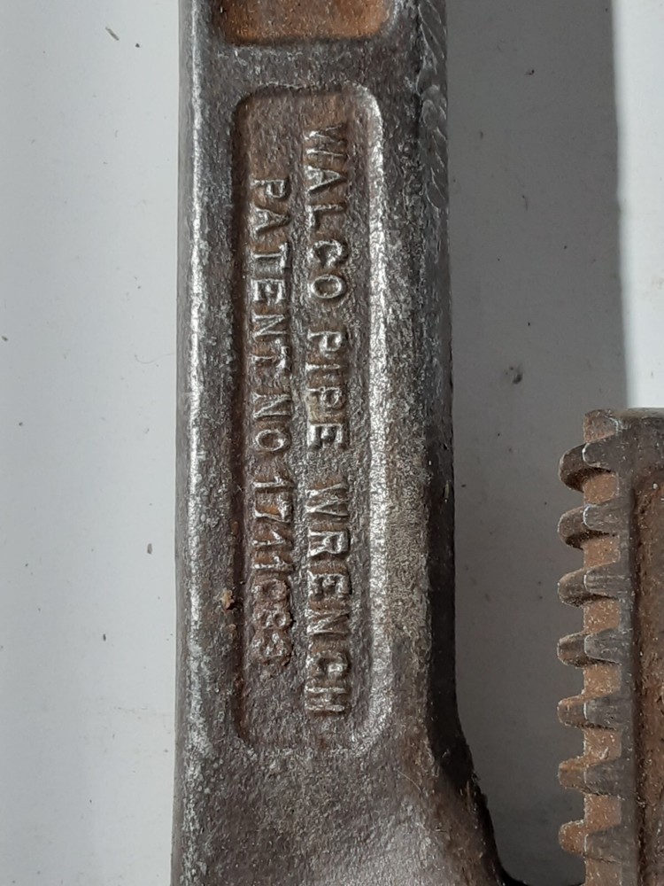 VINTAGE WALWORTH PIPE WRENCH 12"