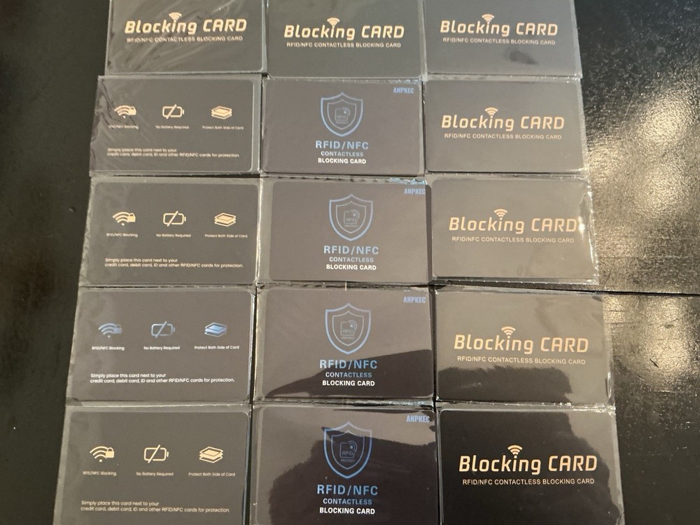 RFID Technology/NFC Blocking Wallet Card