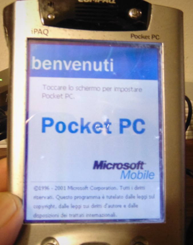 PALMARE iPAQ - COMPAQ H3800 (3850) - WORKING