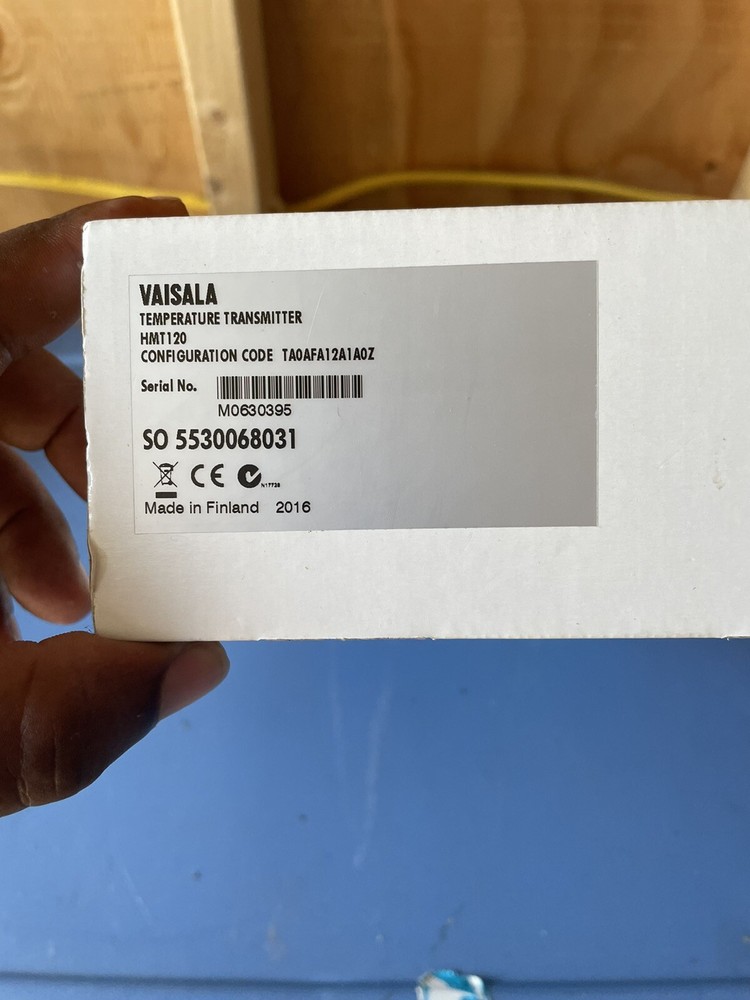 vaisala temperature data logger hmt120