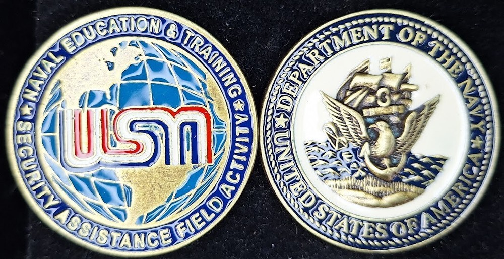 Naval Education and Training - USN - Navy Challenge Coin