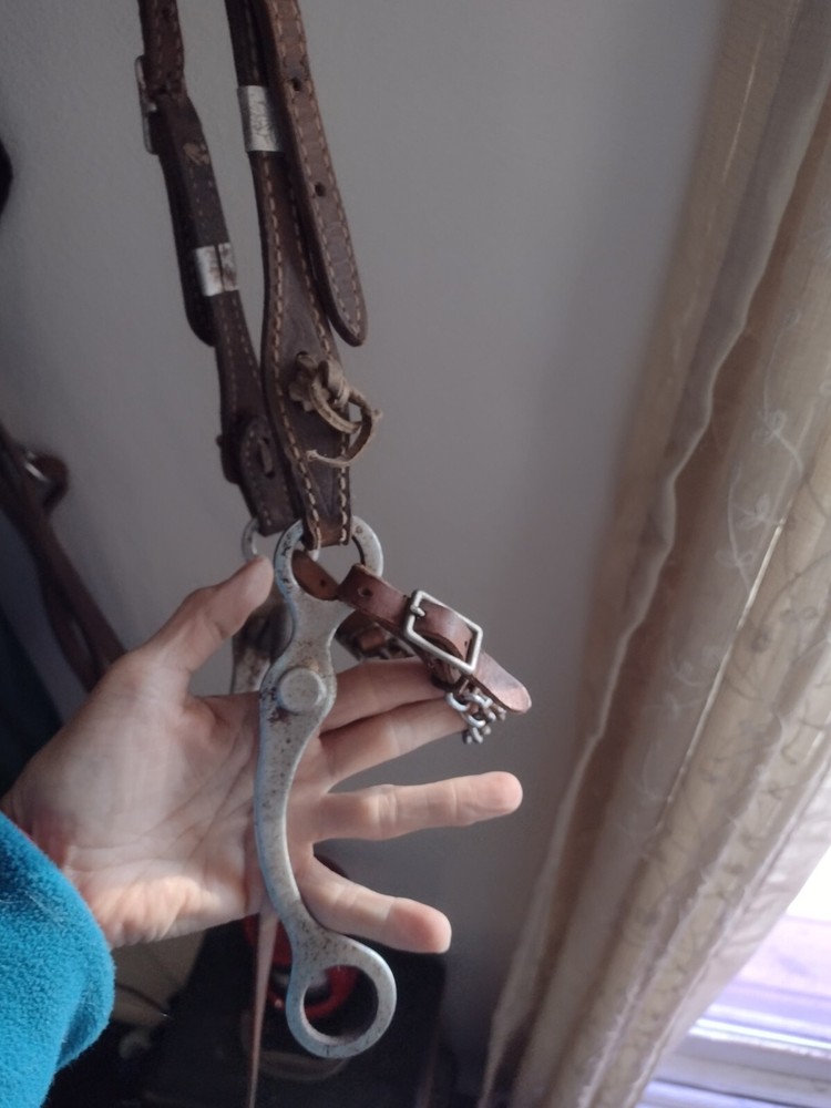 1970 Vintage Split Ear Western Working Bridle