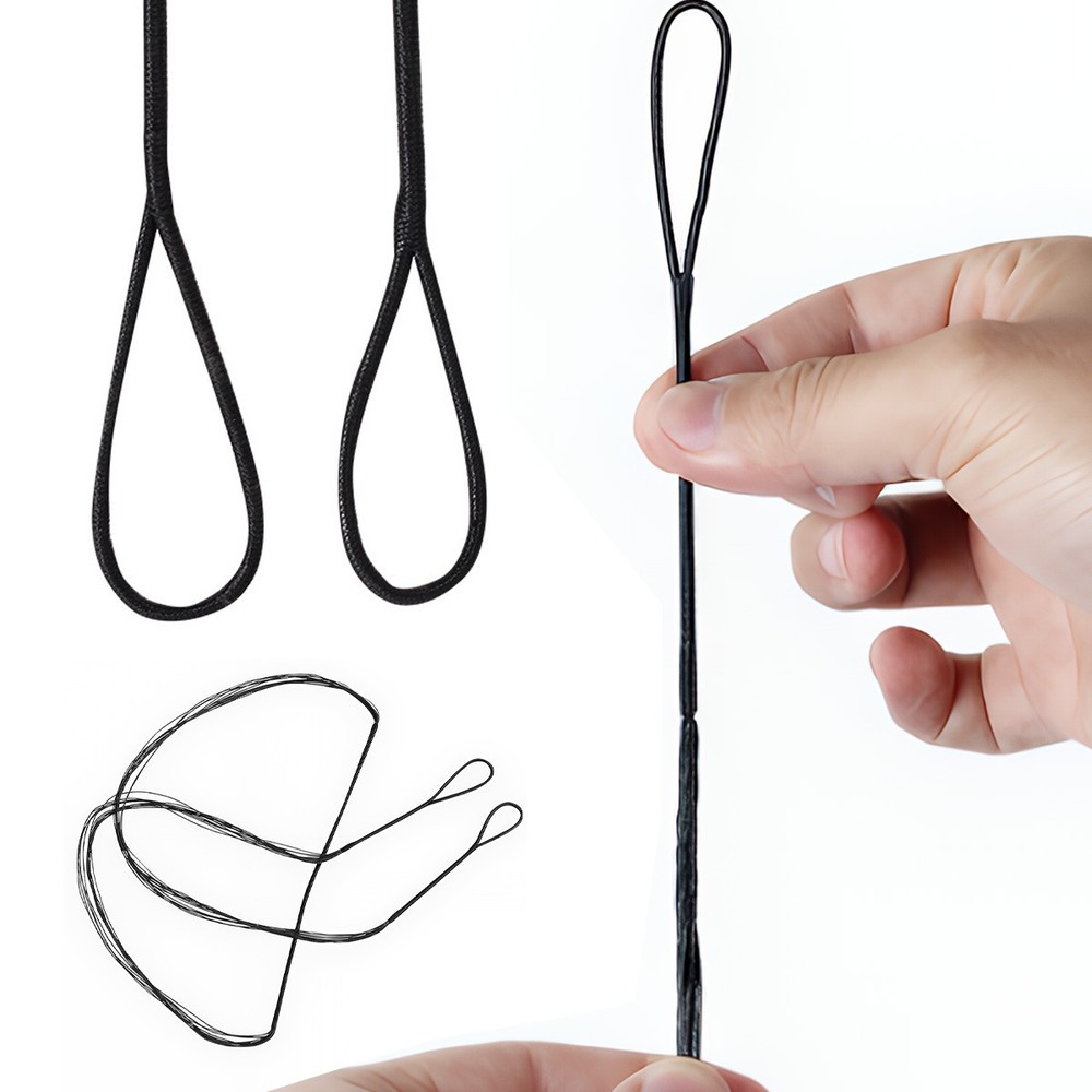 AMO 58" Bow Strings Replacement Archery for Recurve Long Bow Hunting Strings