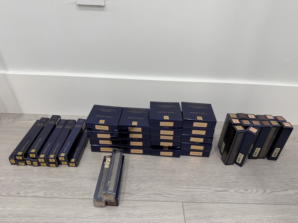 Estée Lauder Bulk Makeup Lot $2000 Double Wear, Concealers, Brow Multi Tasker