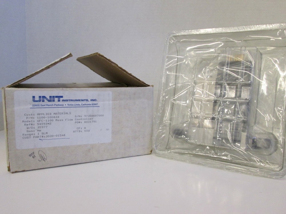Unit UFC-1100 Mass Flow Controller, He, 1 SLM, Refurbished