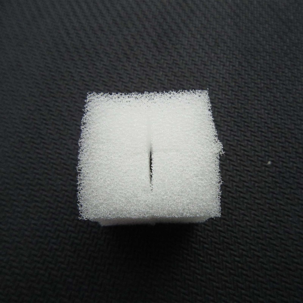25/100X White Clone Cloning Collar Foam Insert Hydroponic Root Guard Mesh Pot