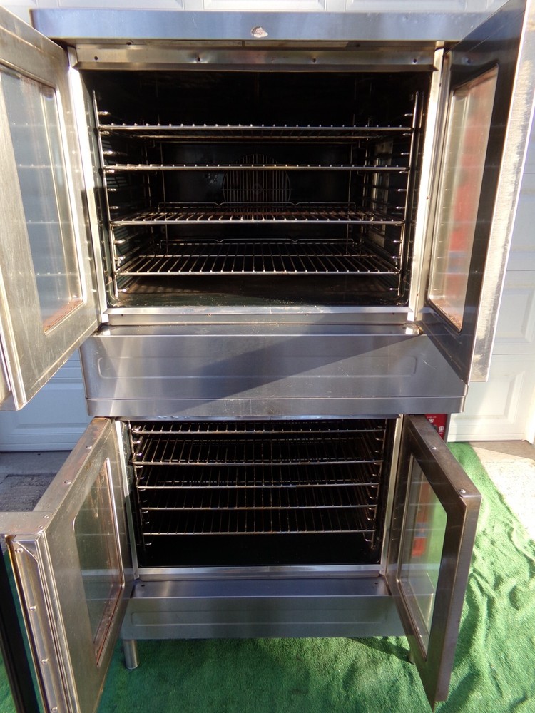 BLODGETT DFG 100 GAS DOUBLE BAKERY OVEN BAKERY PIZZA