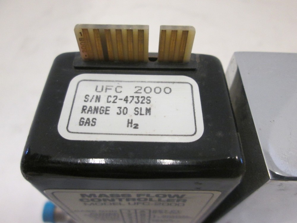 Unit UFC-2000, Mass Flow Controller MFC, H2, 30 SLM, Used
