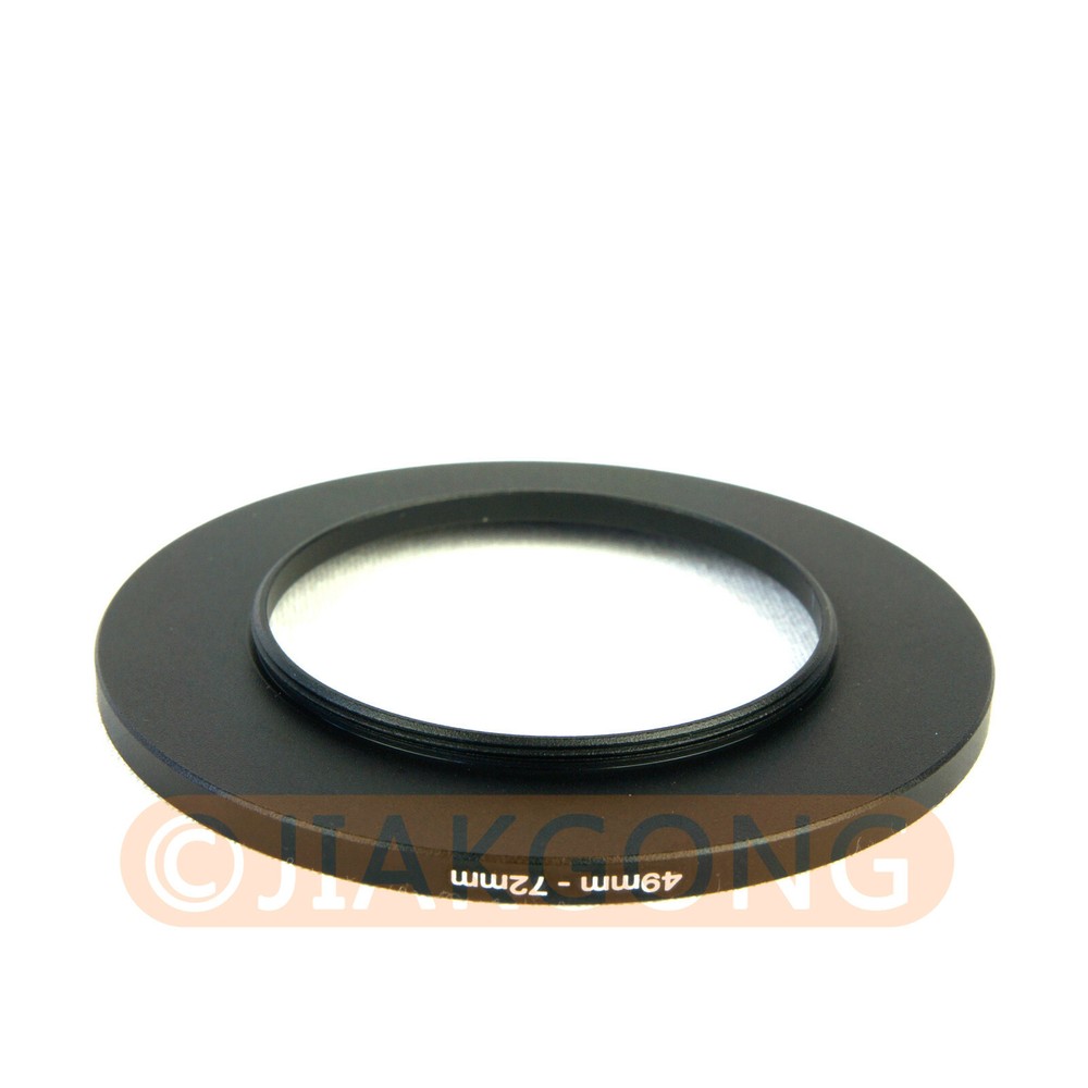 49mm-72mm 49-72 mm Step Up Filter Ring Stepping Adapter