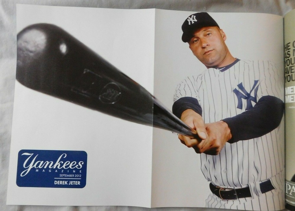 Sept 2012 New York Yankees Robinson Cano - Poster Derek Jeter