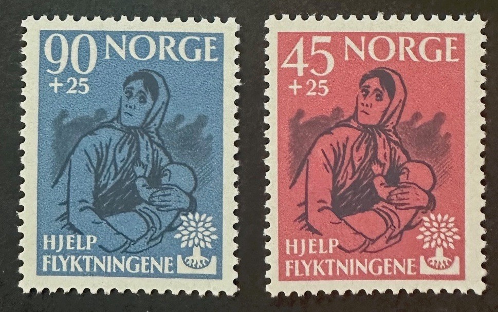 NORWAY    B64 - B65  Lovely Mint NEVER  Hinged  SEMI POSTAL  Set