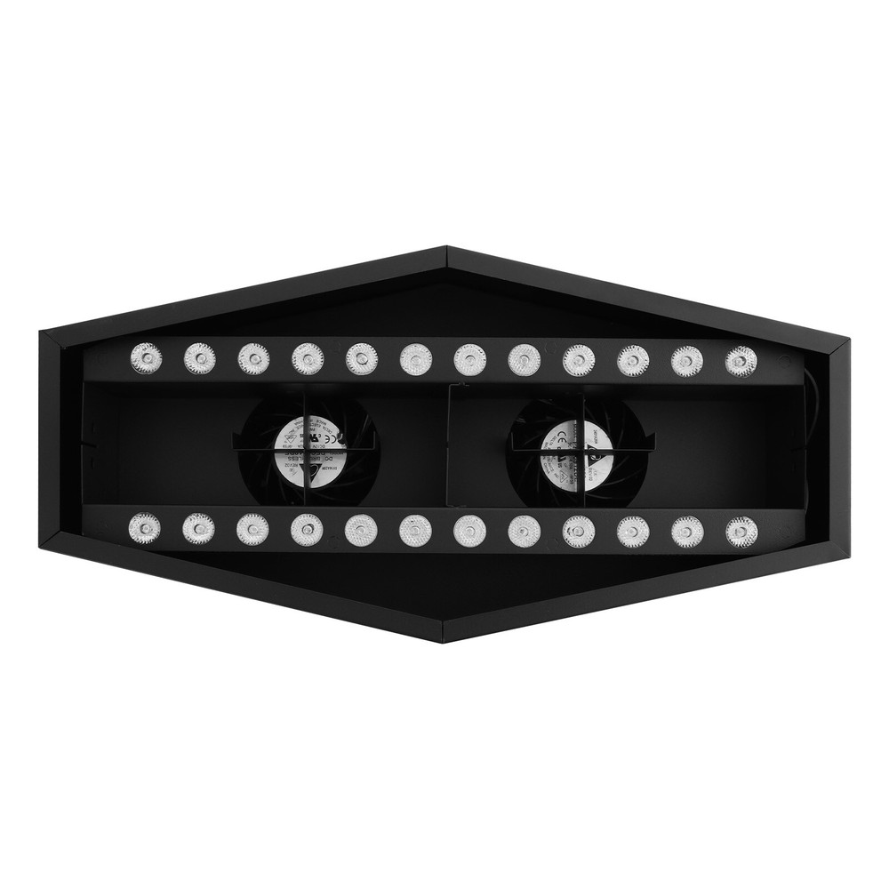 24 LED Flame Fire Light Machine Stage Atmosphere Effect Fake Fire Flame Machine
