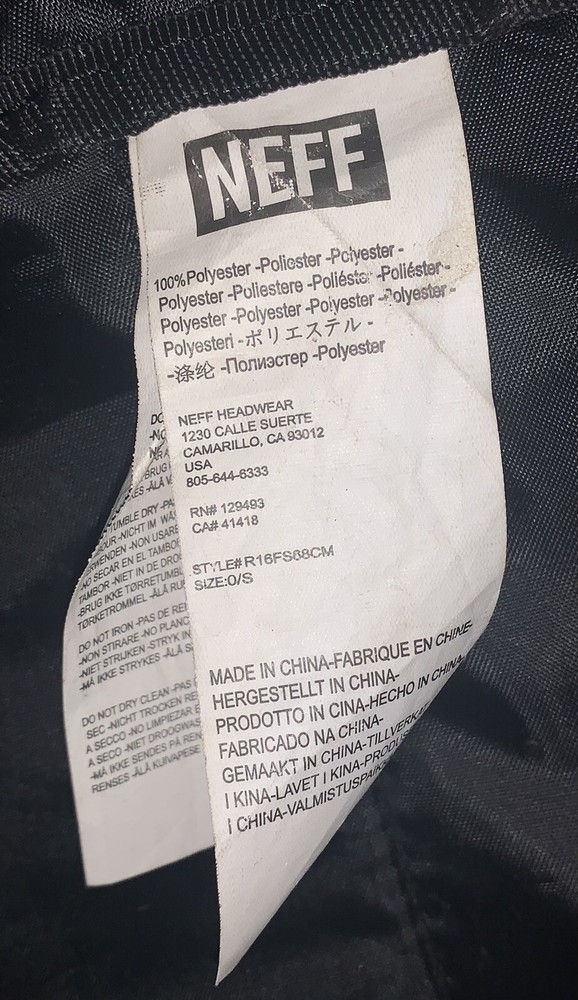 NEFF ~ Disney Mickey Mouse Inspired Red Backpack