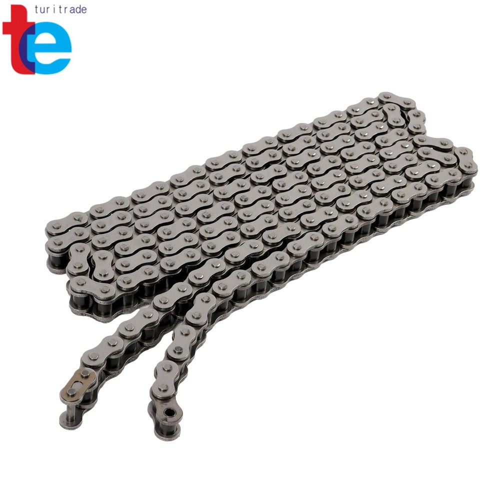 Heavy Duty #60H Roller Chain With 2 Connecting Links 10 Ft