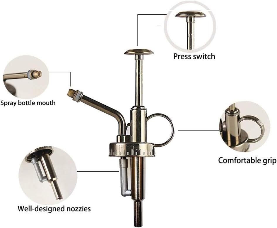 Universal Replacement Watering Nozzle - Elegant Bronze Top for Plant Lovers